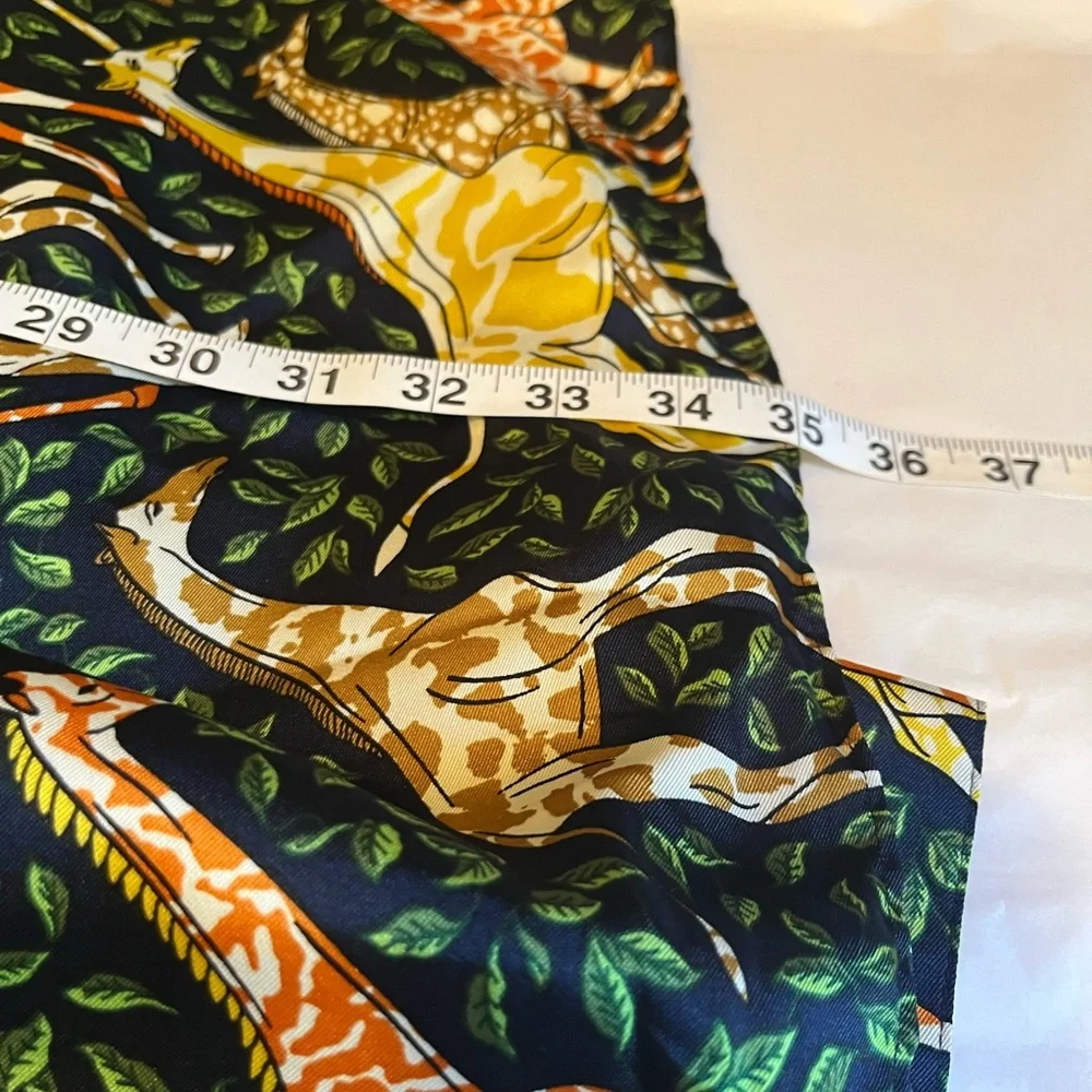 NWOT J. Crew size S giraffe print shirtdress